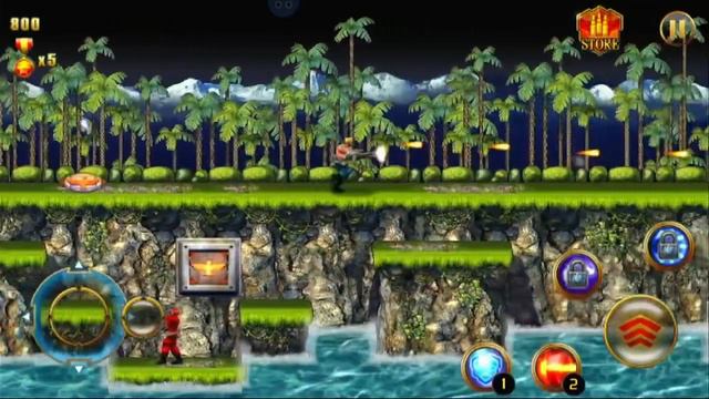 Zombie shooter and Contra evaluation android gaming on a RPi4 смотреть онлайн