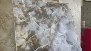 Под МРАМОР _ Декоративная штукатурка Своими Руками _ Простейший Способ