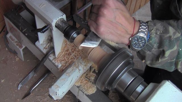 точение шахматной фигуры без копира. смотреть онлайн