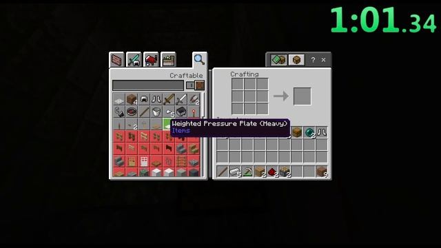 Minecraft Speedrun World Record in 1:57 смотреть онлайн