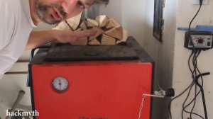 [Лайфхак] Правильная растопка котла Dakon на дровах ч.2 Топка