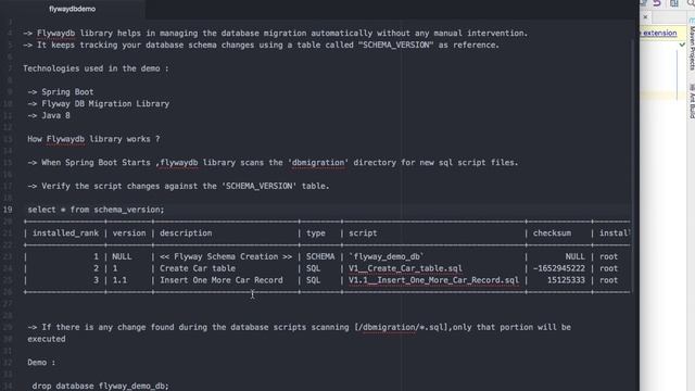 SPRING BOOT FLYWAYDB MIGRATION DEMO смотреть онлайн