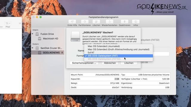 MAC: USB-Stick für Windows und Mac formatieren - so einfach gehts смотреть онлайн