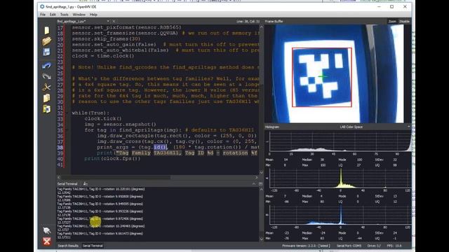 April Tags Tracking using the STM32F7 смотреть онлайн