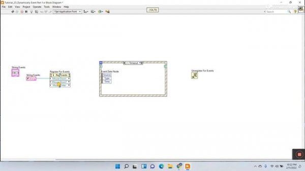 LabVIEW | Tutorial 23:- Dynamic Event & User Event in LabVIEW | Part 1 | LabVIEW Programming