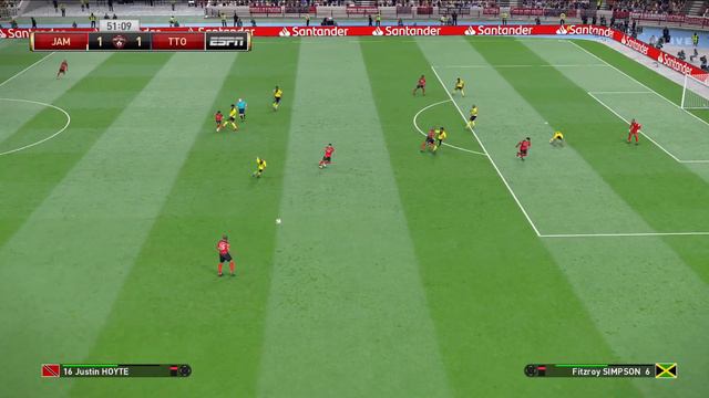 Classic Jamaica vs Classic Trinidad & Tobago | Reggae Boyz | Soca Warriors | eFootball PES смотреть онлайн