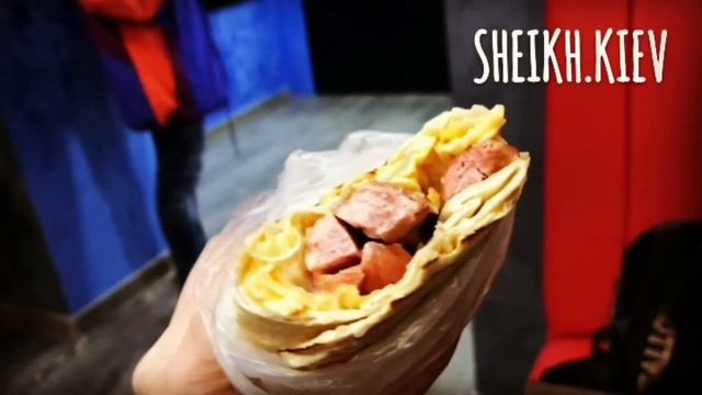 Хот-дог лаваше ??? SHEIKH street food, Kiev, Ukraine смотреть онлайн