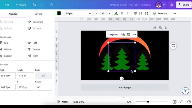 Create Pine Trees??3D Logo ?using Shapes with Canva & Photopea смотреть онлайн
