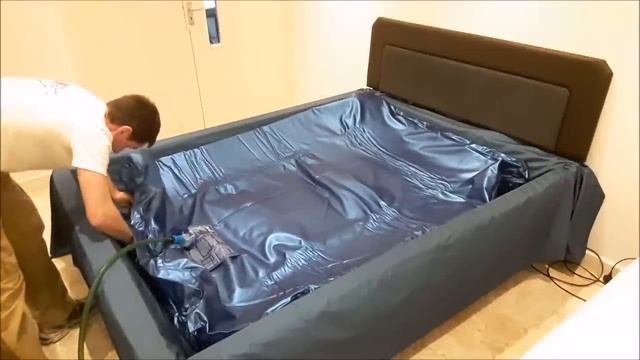 Waterbed Mattress installation from Aquaglow Waterbeds смотреть онлайн