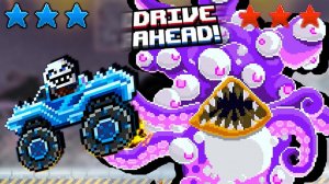 Битва с Боссом в Drive Ahead Жуткий Пингвин Драйв Ахед - Битва Тачек