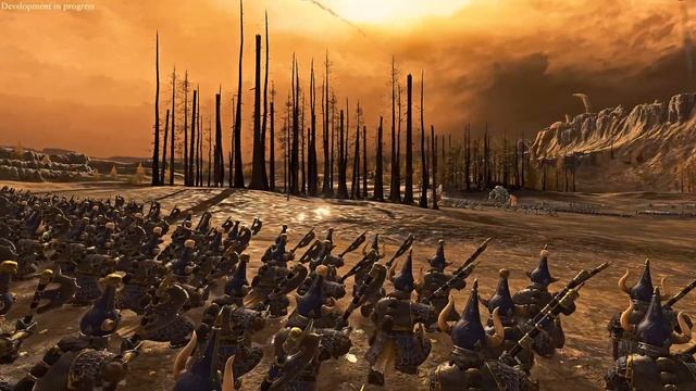 Grimgor vs Chaos Dwarfs: The Black Orc Rebellion - Total War: Warhammer 3 Forge of the Chaos Dwarfs смотреть онлайн