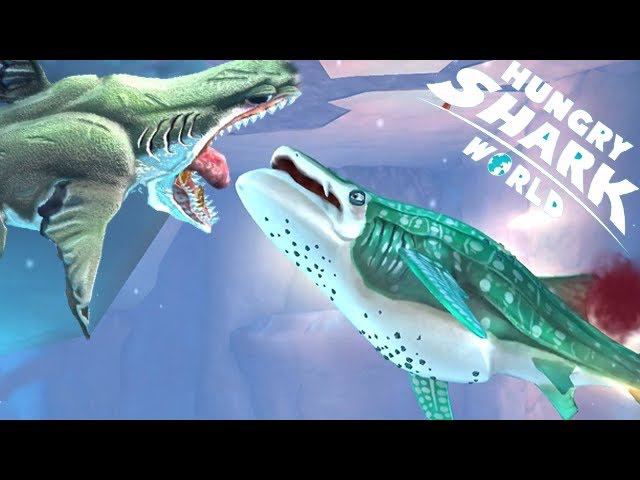 Hungry Shark World - Megalodon Vs Whale Shark