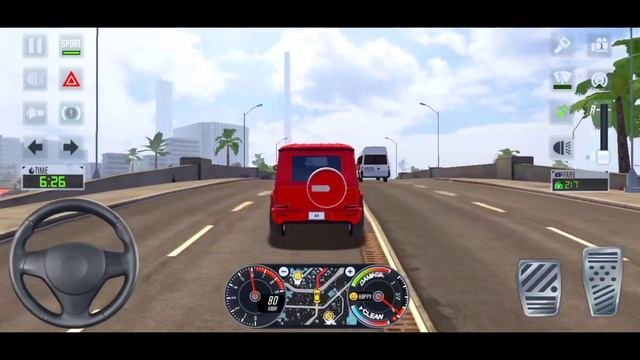 Taxi Sim 2020 ?? Gameplay 181 - Mercedes Benz G Wagon Driving In American City - Star Simulator
