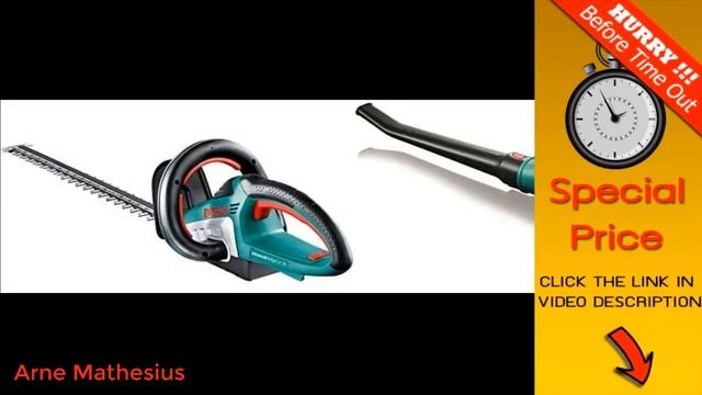 Bosch Akku Heckenschere AdvancedHedgeCut 36 смотреть онлайн