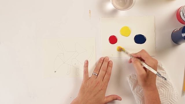 Kids Art Week 2015 - Lesson 1: Picasso Dogs смотреть онлайн