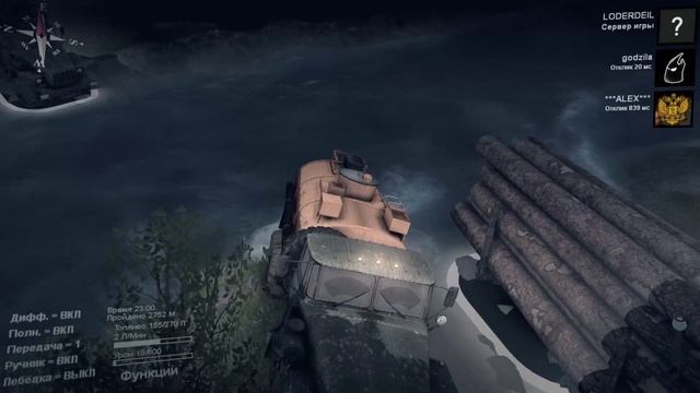 SpinTires _Тяжелая работа_ Холм