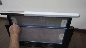 Распаковка вытяжки Elikor Интегра 60 черный/нерж (60П-400-В2Л)