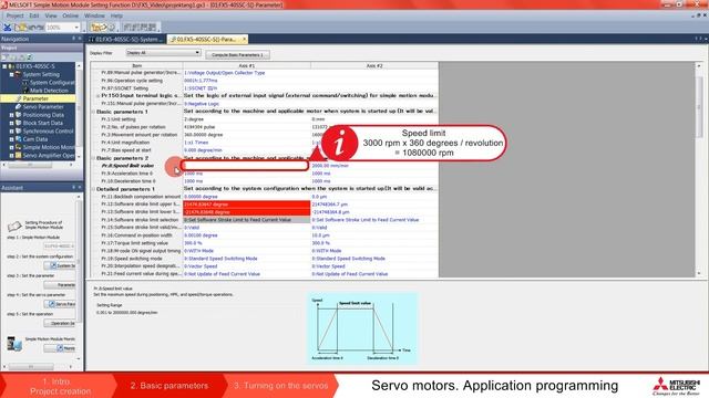 Servo drives. Application programming - Lesson 2 - Basic parameters смотреть онлайн