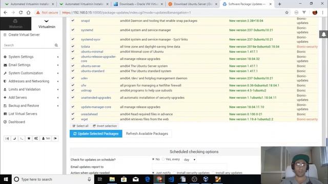 How to build an hosting server using Virtualmin, Ubuntu 18.04 and Vitualbox in 20 Minutes. смотреть онлайн