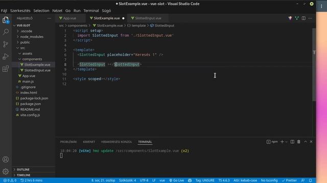 Vuejs slotok egyszerűen смотреть онлайн