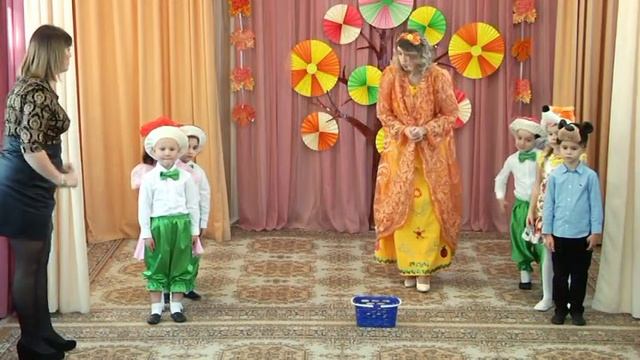 Осенний утренник в средней группе смотреть онлайн
