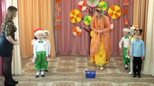 Осенний утренник в средней группе