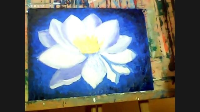 Рисуем лотос любви. Энергетическая живопись смотреть онлайн