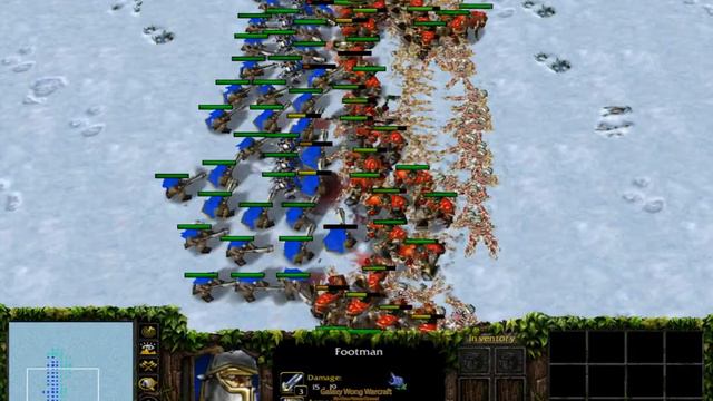 (Comment Request) 75 Footman with Shield & 50 Rifleman vs 100 Fel Orc Grunt (Fully Upgrade) 1080p смотреть онлайн