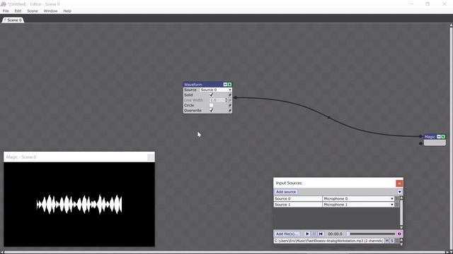 Music visualizer introductory tutorial part 1 -- Magic v2! смотреть онлайн