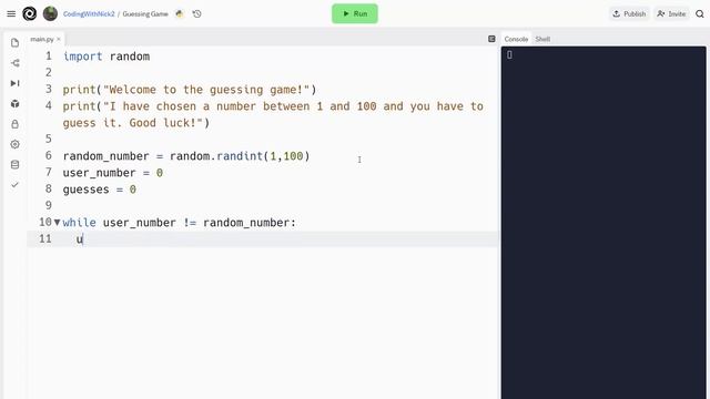 Python guessing game - Python for absolute beginners course - Python για Αρχάριους смотреть онлайн
