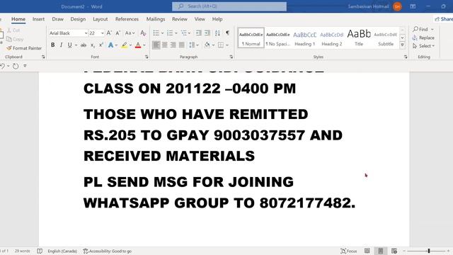 FEDERAL BANK G.D. 201122 --0400 PM pl pay rs,205 to gpay 9003037557 send screenshot wapp 807217748 смотреть онлайн