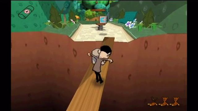 Mr Bean's Wacky World of Wii Gameplay смотреть онлайн