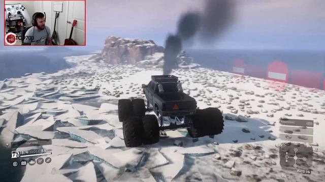 SnowRunner: MONSTERMAX vs ARCTIC OCEAN! смотреть онлайн