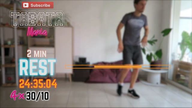 SPECIAL 8 X Tabata 30/10 Full Body Workout - By TABATAMANIA