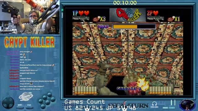 Crypt Killer | Game 82 | Sega Saturn Challenge смотреть онлайн