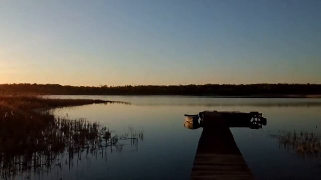Озеро Избынь возле ОСВОД. Панорама. Вело ПВД. Беларусь. смотреть онлайн