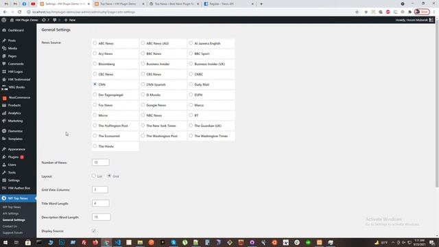 How to Display World's Top, Breaking News and Headlines in Your WordPress Website | WP Top News смотреть онлайн