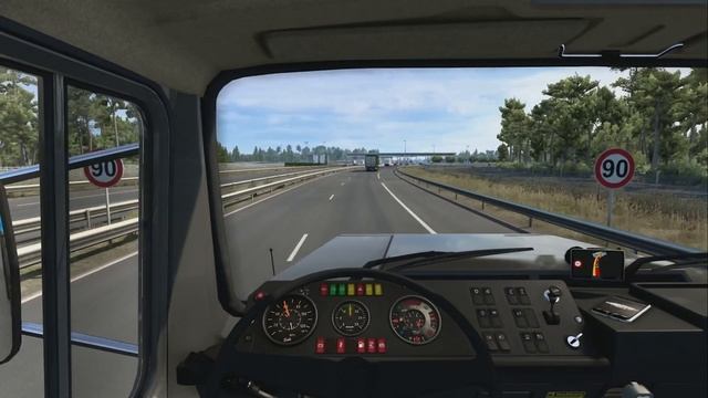 ETS2 1.40 OpenBeta DAF NTT Lacq - Bordeaux смотреть онлайн