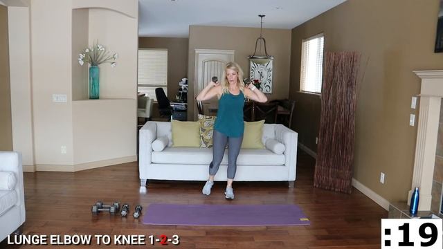 INTENSE 40 MINUTE FULL BODY HIIT | Tracy Steen смотреть онлайн