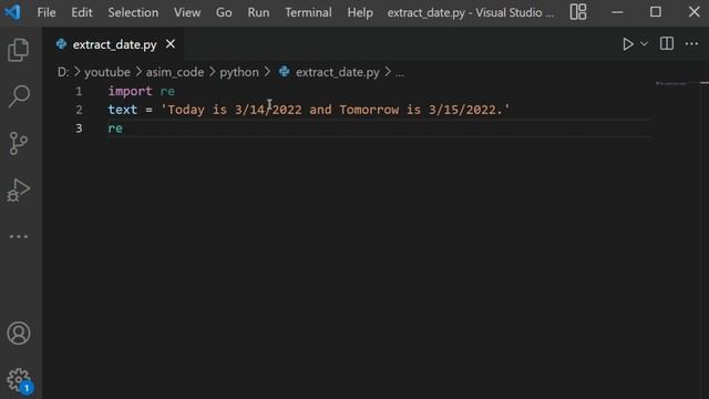 How to extract date from a text string in Python смотреть онлайн