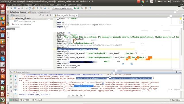 How to Handle iFrames using Selenium WebDriver with Python смотреть онлайн