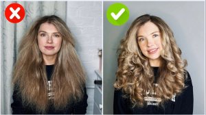 ЧТО БУДЕТ, ЕСЛИ МОИ ВОЛОСЫ ПРОСТО СУШИТЬ ФЕНОМ БЕЗ БРАШИНГА. ДЕЛАЮ КУДРИ НА НОСКИ + УРОК ПРИЧЁСКИ!