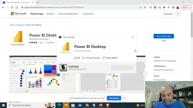 Download and Install Power BI from the MS Store default смотреть онлайн