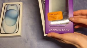 Распаковка iPhone 15 plus blue ? Купила сама себе телефон ? Unboxing ?