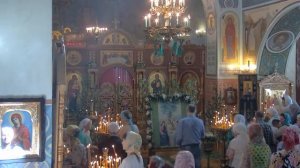 ДЕНЬ СВЯТОЙ ТРОИЦЫ. ПЯТИДЕСЯТНИЦА. Водосвятный молебен. Божественная Литургия