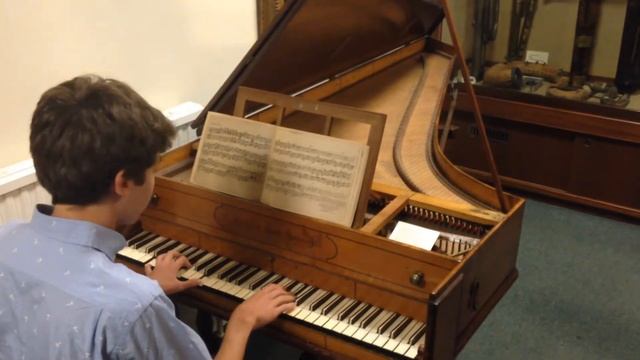 Rondo Alla Turca on Handel's Harpsichord! смотреть онлайн