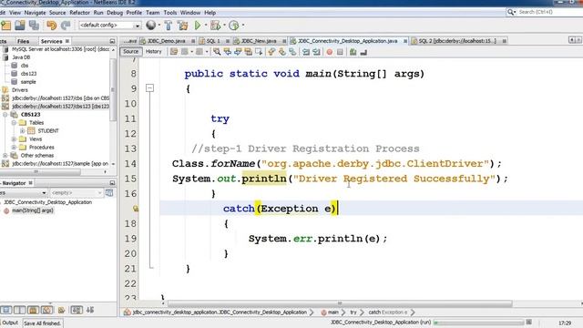 Java Database Connectivity Derby Client смотреть онлайн