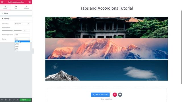 Image Accordion on WordPress with Elementor - Elementor Tutorial смотреть онлайн