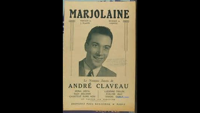 André Claveau - Marjolaine - 1943 смотреть онлайн