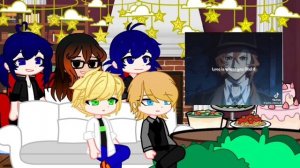 ||°•Реакция "леди баг и супер кот" на т/и часть 2/3 ||°• Ютуб не бань√∆^｡･:*:･ﾟ’☆